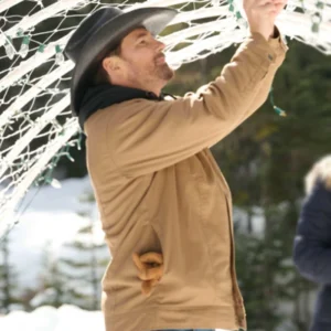A Royal Montana Christmas Warren Christie Cotton Jacket Front