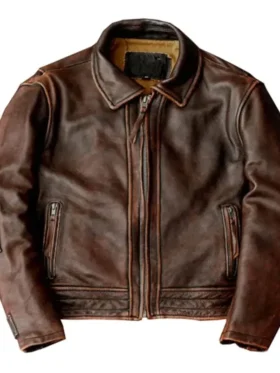 Adventure Bound Leather Jacket Back