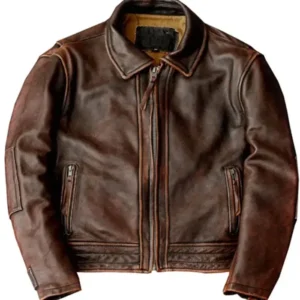 Adventure Bound Leather Jacket Back