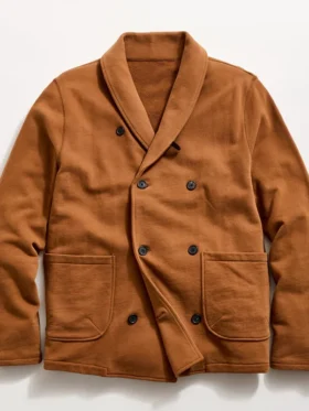 Alex Vs America S05 Eric Adjepong Brown Jacket