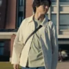 Alice in Borderland S03 Kento Yamazaki White Jacket Front