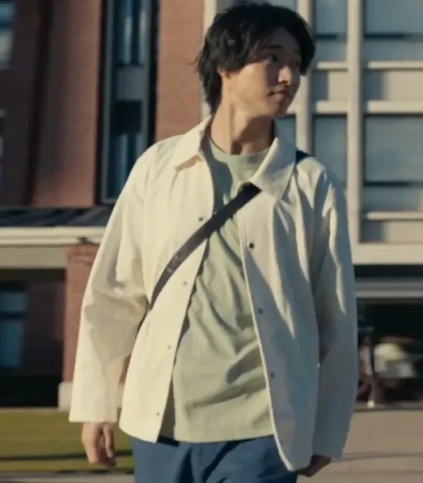Alice in Borderland S03 Kento Yamazaki White Jacket Front