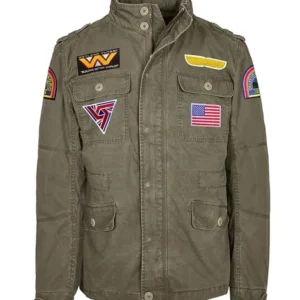 Aliens Green Nostromo Jacket Side