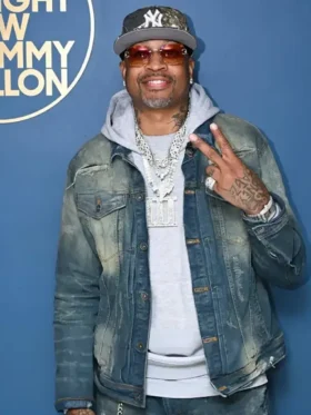Allen Iverson Tonight Show Denim Jacket