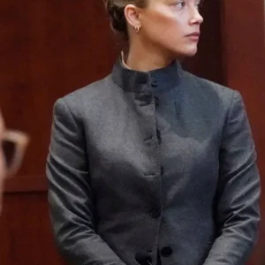Amber Heard Austin Powers Suit Side Look