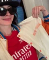 Anne Hathaway New York Knicks Jacket