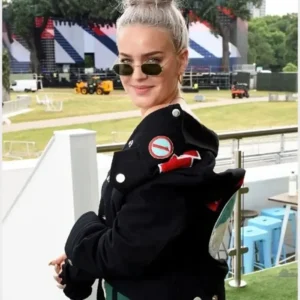 Anne Marie Black Jacket Back Look