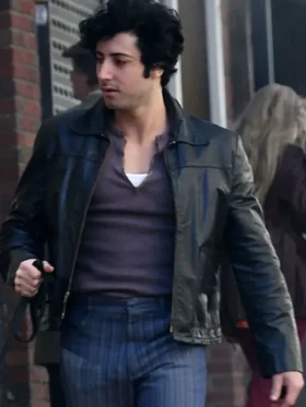 Anthony Ippolito Black Leather Jacket