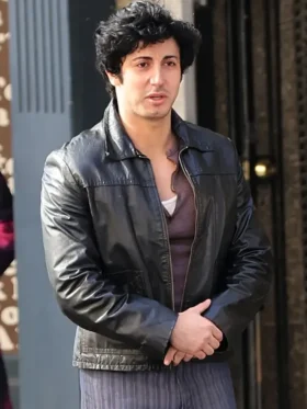 Anthony Ippolito Black Leather Jacket