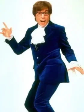 Austin Powers Blue Suit Front