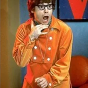 Austin Powers Orange Shirt Front