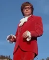 Austin Powers Red Suit Look