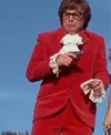 Austin Powers Red Suit Side Look