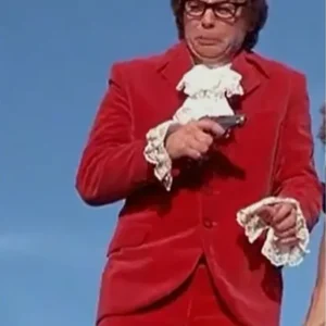 Austin Powers Red Suit Side Look