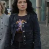Bad Sisters S2 Eve Hewson Denim Jacket Front Look