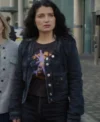 Bad Sisters S2 Eve Hewson Denim Jacket Front Look