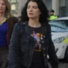Bad Sisters S2 Eve Hewson Denim Jacket Front Look