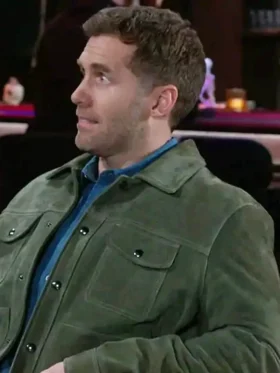 Beyond the Gates Ben Gavin Suede Leather Jacket Front