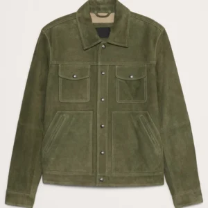 Beyond the Gates Ben Gavin Suede Leather Jacket