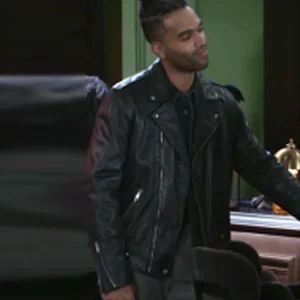 Beyond the Gates David Lami Friebe Black Leather Jacket Front