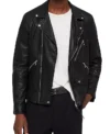 Beyond the Gates David Lami Friebe Black Leather Jacket