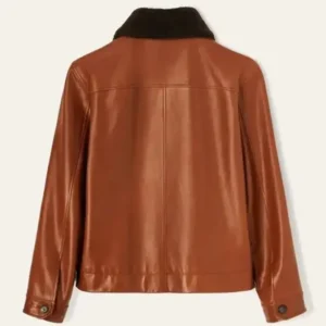 Brad Pitt Art Exhibit LA Jacket Back look