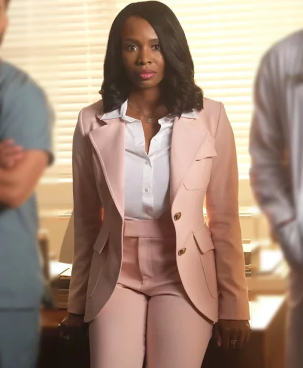 Brilliant Minds S02 Tamberla Perry Pink Suit