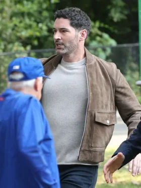 CIA Tom Ellis Suede Leather Jacket