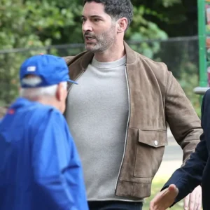 CIA Tom Ellis Suede Leather Jacket
