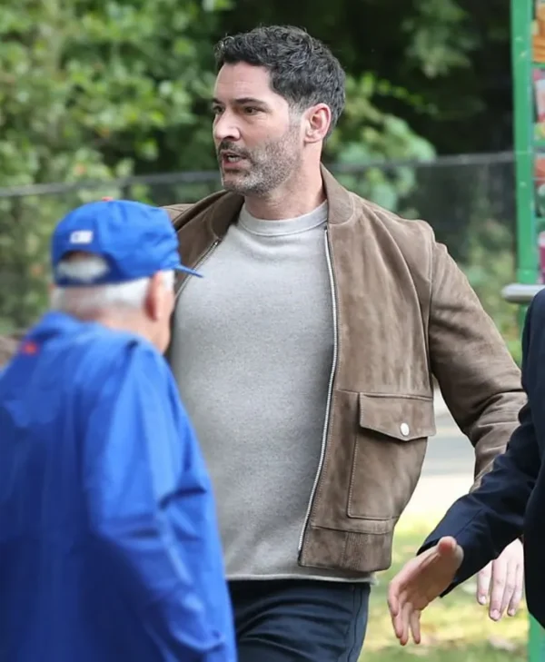 CIA Tom Ellis Suede Leather Jacket