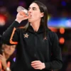 Caitlin Clark WNBA All-Star Game Track Jacket Back