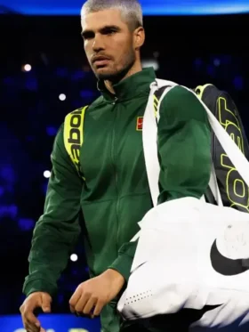Carlos Alcaraz Rolex Paris Masters Jacket Classic Look