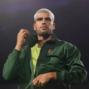 Carlos Alcaraz Rolex Paris Masters Jacket Zipper clouser