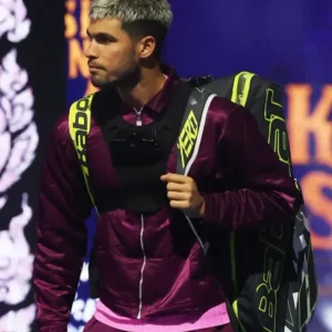 Carlos Alcaraz Six Kings Slam 2025 Purple Jacket