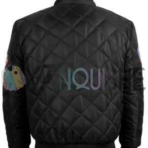 Chicago Fire S10 Kara Killmer Puffer Quilted Jacket back