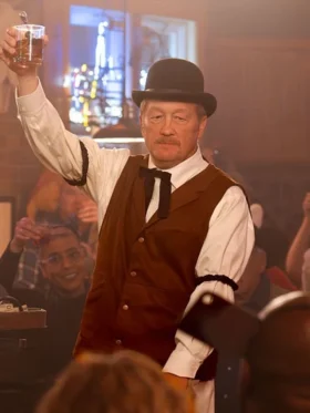 Chicago Fire S14 Christian Stolte Brown Vest