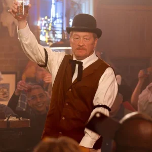 Chicago Fire S14 Christian Stolte Brown Vest