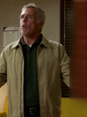 Chicago Fire S14 David Eigenberg Cotton Jacket Front