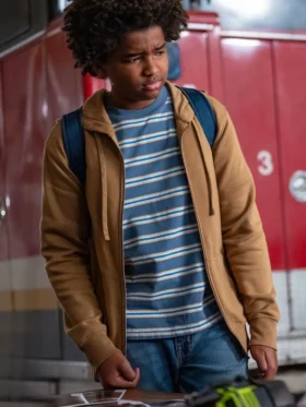 Chicago Fire S14 Hero Hunter Brown Hoodie