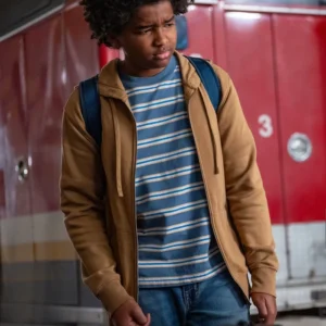 Chicago Fire S14 Hero Hunter Brown Hoodie