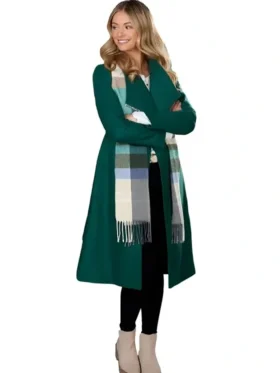Christmas By Design Rebecca Dalton Coat Front look