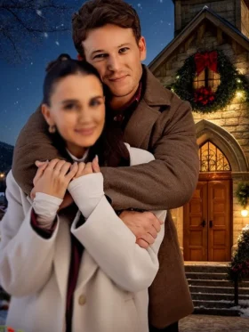 Christmas in Midnight Clear Jon McLaren Brown Coat Back