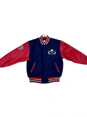 Columbus Blue Jackets 2025 Stadium Series Coaches Jacket Back