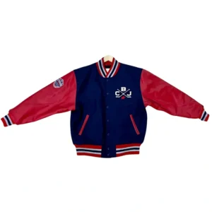 Columbus Blue Jackets 2025 Stadium Series Coaches Jacket Back