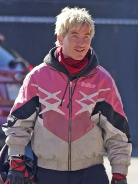 Crime 101 Barry Keoghan Bomber Jacket Side