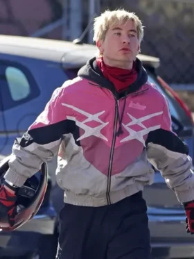 Crime 101 Barry Keoghan Bomber Jacket