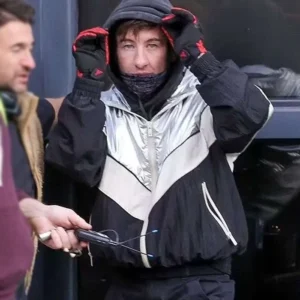 Crime 101 Barry Keoghan Track Jacket Side