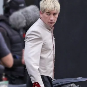 Crime 101 Barry Keoghan White Coat