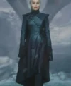 Daenerys Targaryen Game of Thrones Black Leather Coat