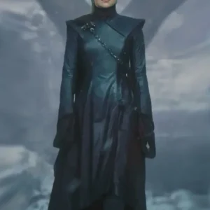 Daenerys Targaryen Game of Thrones Black Leather Coat